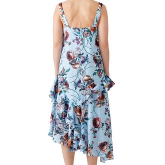 Cooper Street Botanical Asymmetrical Dress - Picture 5 of 6